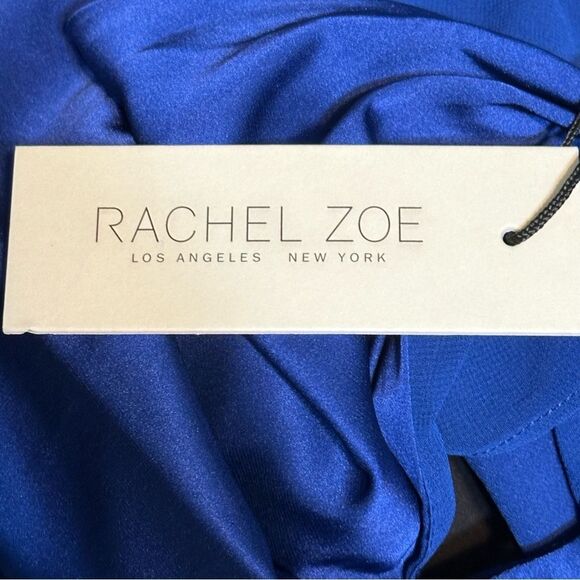 Rachel Zoe Blue Halter Top Sz XS NWT - Picture 10 of 11
